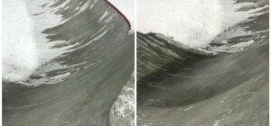 На левом берегу Днепра в скейт-парке залили горку для катания