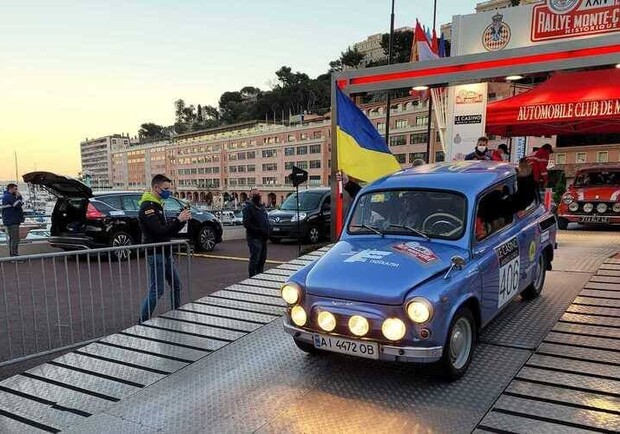 Киевский экипаж на "Запорожце" одержал победу в ралли Monte-Carlo Classique. 