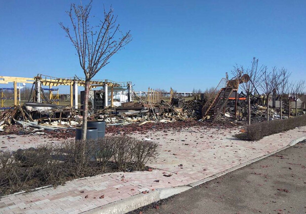 На Київщині окупанти знищили ландшафтний парк. 