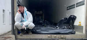 Могильщик рассказал о похоронах людей в Буче во время и после оккупации