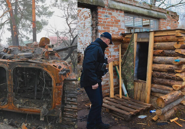 В яких умовах жили російські окупанти у Чорнобильській зоні - відео. 
