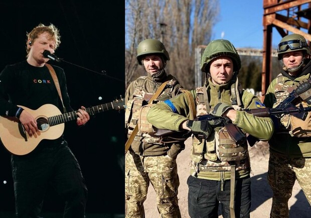 Ед Ширан та гурт "Антитіла" презентували спільний кліп про війну - колаж Vgorode