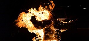 У Дрогобичі п’яний чоловік облив бензином і підпалив 40-річну жінку