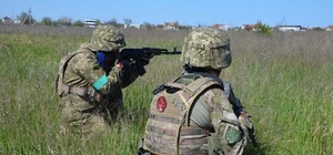 Бійці ТрО Одеської області проходять підготовку перед бойовими завданнями