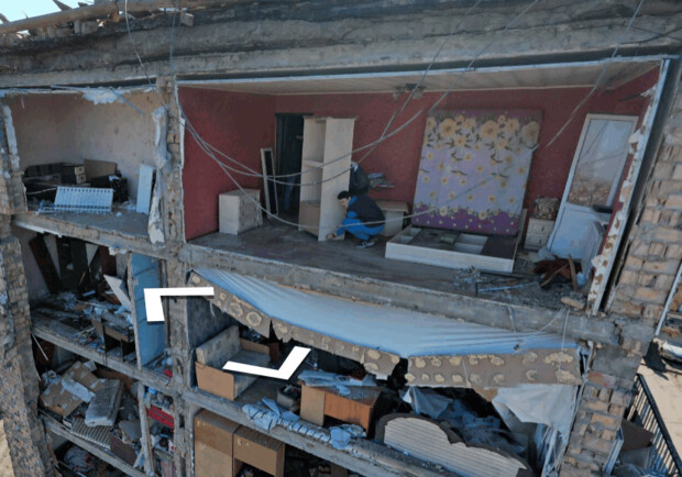 В сети появились 3D-туры по разрушенным в войну зданиям Киева. 