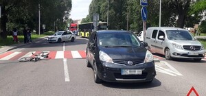 На Шевченка у Львові збили велосипедиста