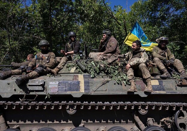 Карта боевых действий в Украине 26 июня. 