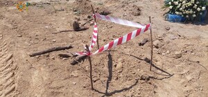 На львівському кладовищі виявили міну