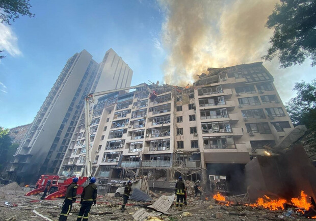 В каких районах Киева больше всего разрушений от обстрелов России. 