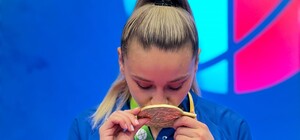 Одесситка Анжелика Терлюга завоевала золото по карате на Всемирных играх