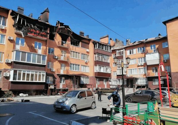 Росіяни зруйнували чи пошкодили у Ворзелі понад 500 будівель. 