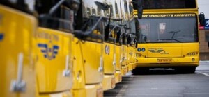 Насколько реже стал ходить общественный транспорт в Киеве во время войны