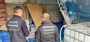 У Київській області викрили підпільне виробництво алкогольного фальсифікату
