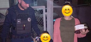 На Троещине патрульные нашли ребенка, которого потеряла мать