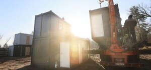 В Ирпене строят новый модульный городок для тех, кто потерял жилье