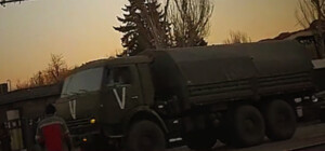 У бік Бердянська їде колона ворожої техніки