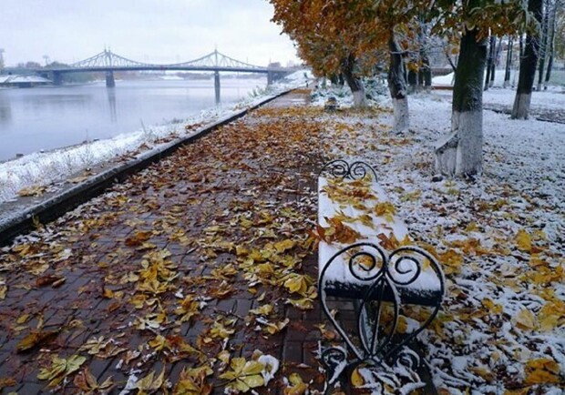 Киев будет два дня засыпать снегом 