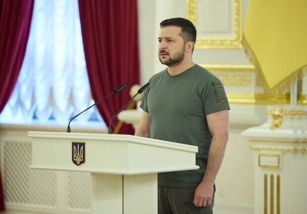 Владимир Зеленский посетил в Вышгороде "пункт несокрушимости" и рассказал детям о будущей Победе - видео. 