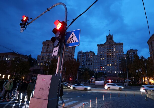Как будут работать светофоры в Киеве при отключении света. 