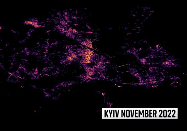 Супутники NASA показали, як Київ змінився за 10 місяців 