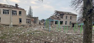 Старух показал фото последствий ракетной атаки по Запорожскому району