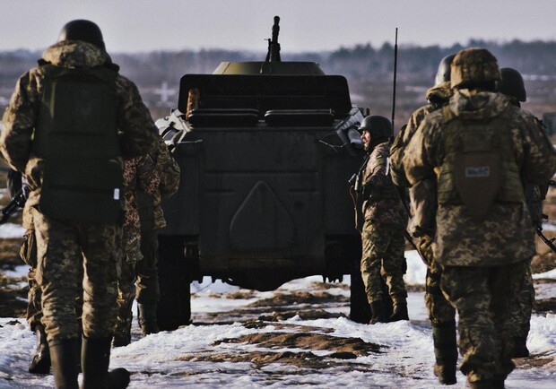 Карта бойових дій в Україні 4 січня 