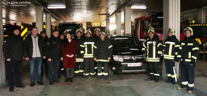 Харьковские спасатели получили новый автомобиль