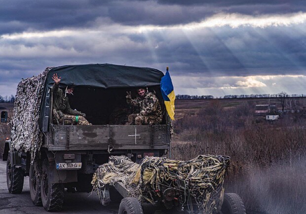 Карта бойових дій в Україні 13 січня. 