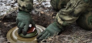 На півночі Київщини мінують дороги, лісові смуги та лінії електропередач