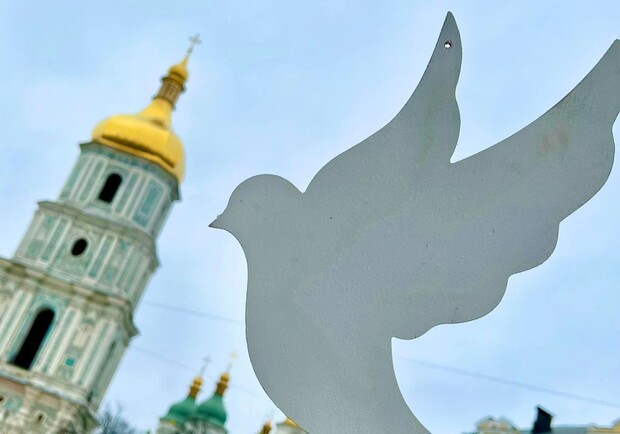 Голуби с главной елки Киева пойдут на продажу. 