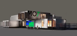 На Подоле устанавливают арт-пространство в виде грузовых контейнеров