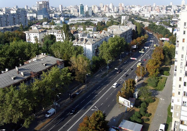 Воздухофлотский проспект в Киеве могут переименовать в проспект Евросоюза. 