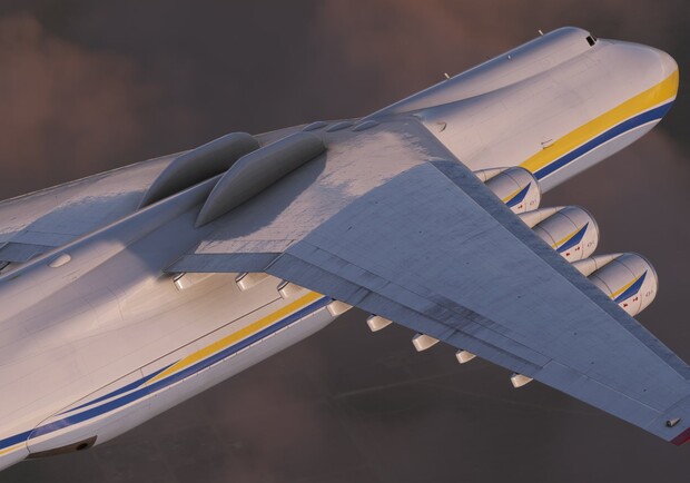 Украинский самолет Ан-225 "Мрия" появится в игре Microsoft Flight Simulator. 