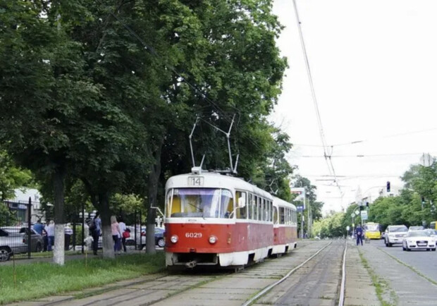 Трамвай зійшов із рейок Фото: https://transphoto.org/
