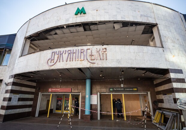 Какая станция метро в Киеве сильнее всего пострадала от обстрелов и ожидает ли ее ремонт. 