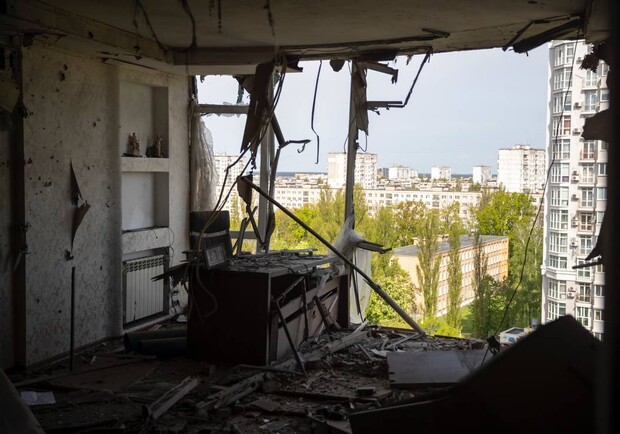 "Наймасованіша з початку війни": внаслідок атаки на Київ поранено 5 людей 