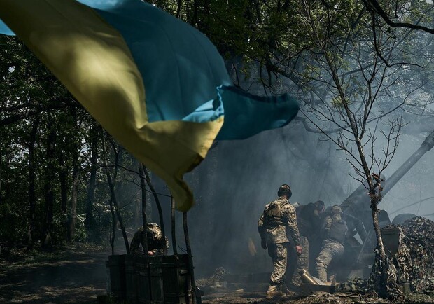 Карта бойових дій в Україні 16 травня. 