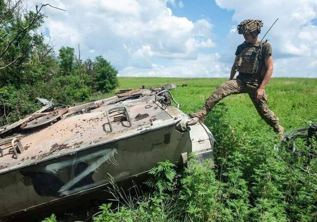 Карта бойових дій в Україні 15 червня - 