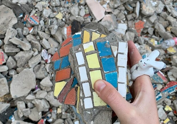 У Києві знищили мозаїчне панно - 