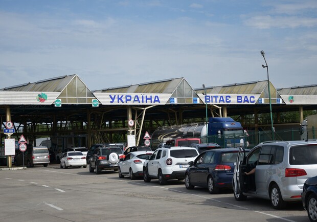 Очередь на польской границе – 