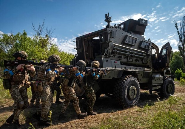 Карта боевых действий в Украине 23 июля 