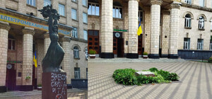 В Киеве снесли памятник Николаю Островскому