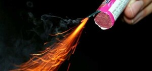 В Одесі на Дерибасівській запалили піротехніку під час святкування заручин