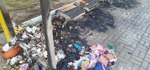 У Дніпрі згорів меморіал пам'яті загиблим у будинку на Перемозі: що каже поліція