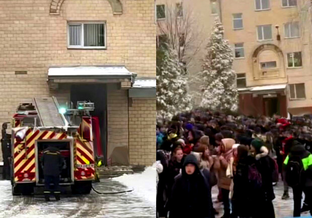 У Києві сталася пожежа в школі на Святошині. 