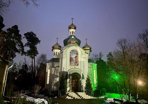 В бучанском храме впервые прошла литургия на украинском языке. 