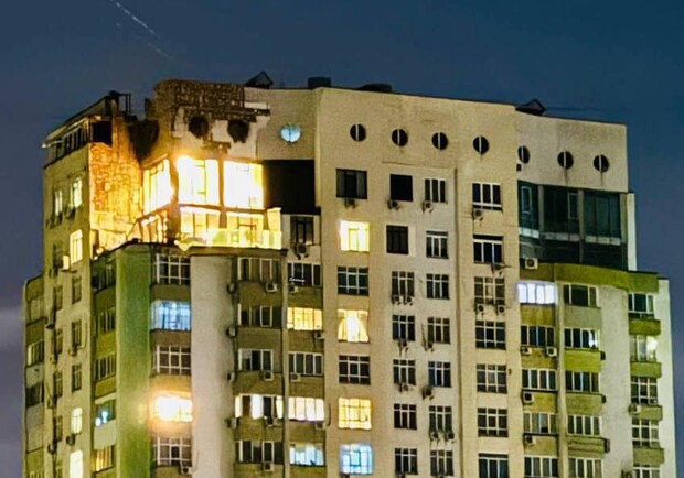 Обстріл Києва: постраждала квартира ведучого телемарафону. 