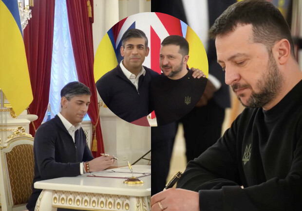 Україна та Британія підписали безбекову угоду - коллаж: Vgorode