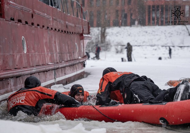В Киеве с началом зимы утонули 5 человек. 