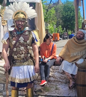 Відкриття скульптури, концерт та Великодня реконструкція: в Одесі пройшли заходи, присвячені Великодню